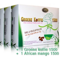 groene koffie 1500 voordeel pakket diamond